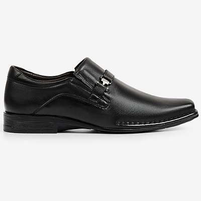 Sapato Couro Ferracini Ambience 5331-285G Preto Masculino
