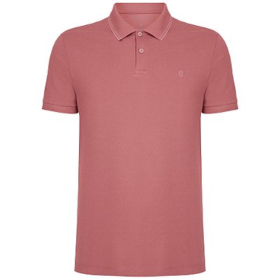 Camisa Polo Individual Basic Slim Pr26 Vermelho Masculino