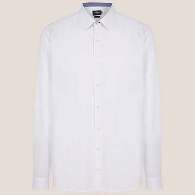 Camisa Dudalina Comfort Everyday Lisa Ve26 Branco Masculino