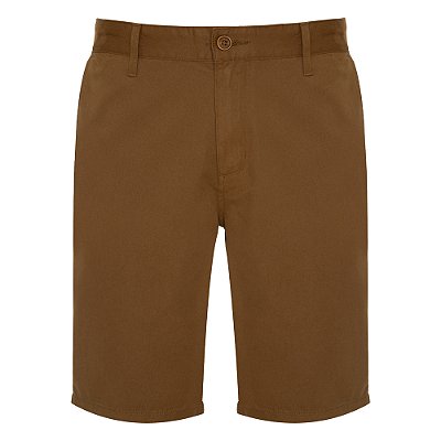 Bermuda Sarja Individual Right Pr26 Marrom Masculino