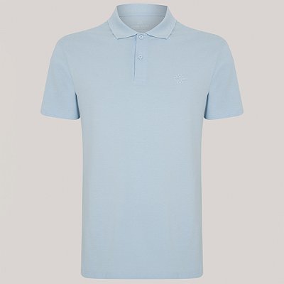 Camisa Polo John John Light Transfer Ve26 Azul Masculino