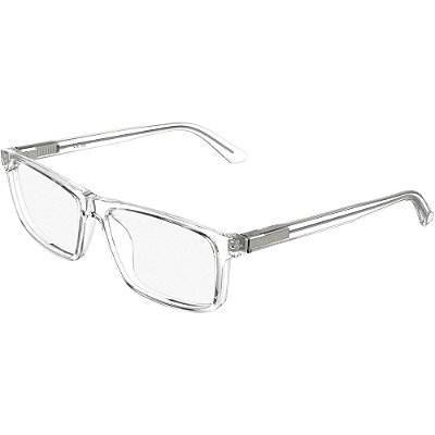 Armação Calvin Klein CK25546 970 Cinza Masculino