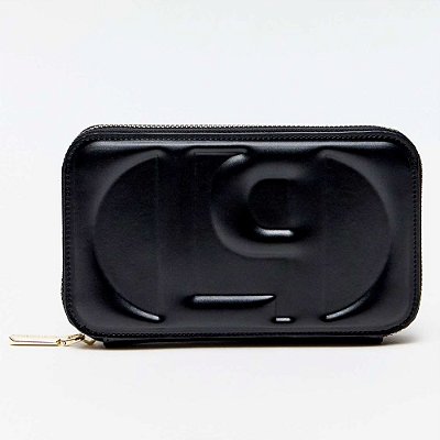Carteira Lança Perfume Zip Ve26 Preto Feminino