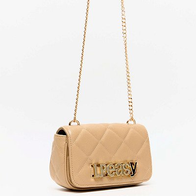 Bolsa Shoulder Easy Lança Perfume Matel Ve26 Bege Feminino