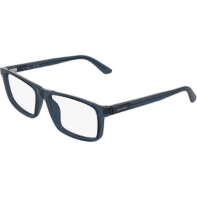 Armação Calvin Klein CK25546 400 Azul Masculino