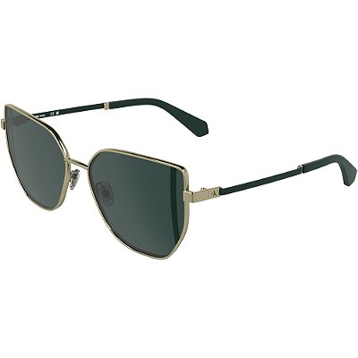 Óculos de Sol Calvin Klein Jeans 25209S 717 Dourado Feminino