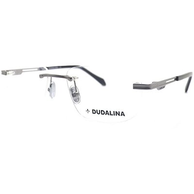Armação Dudalina DUH208 AV123 Cinza Masculino