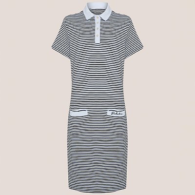 Vestido Dudalina Polo Priscila Ve26 Preto Feminino