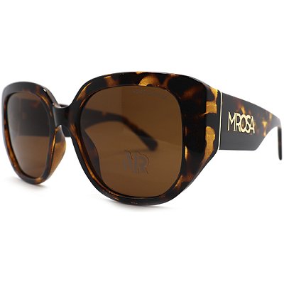 Óculos de Sol Morena Rosa MR218 C100 Marrom Feminino
