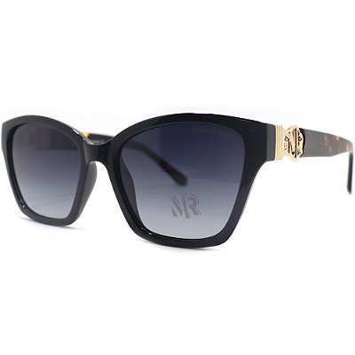 Óculos de Sol Morena Rosa MR221 C100 Preto Feminino