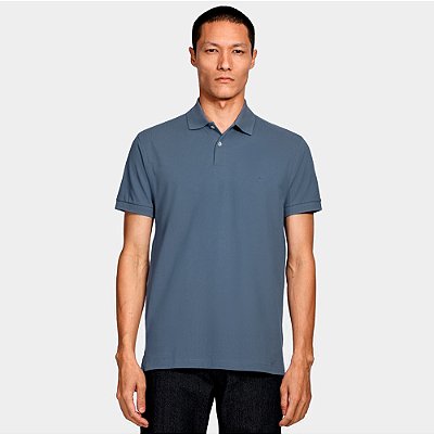 Camisa Polo Aramis Basic Piquet Ve26 Azul Masculino