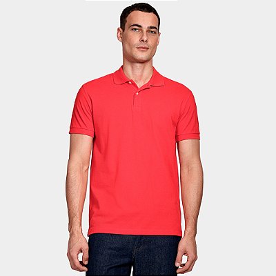 Camisa Polo Aramis Basic Piquet Ve26 Vermelho Masculino