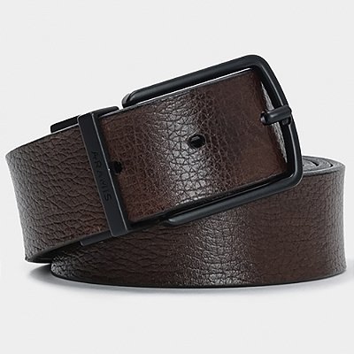 Cinto Aramis Dupla Face Losango Ve26 Preto Masculino