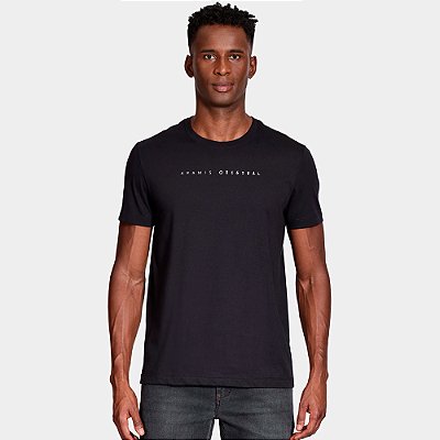Camiseta Aramis Original Ve26 Preto Masculino