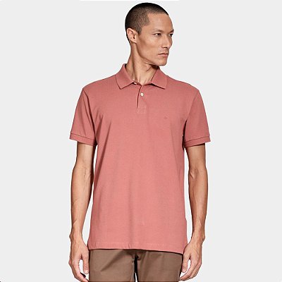 Camisa Polo Aramis Basic Piquet Ve26b Vermelho Masculino