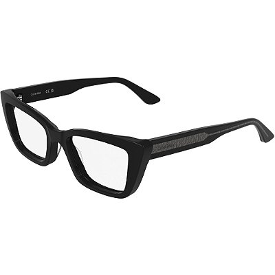 Armação Calvin Klein 25549 001 Preto Feminino