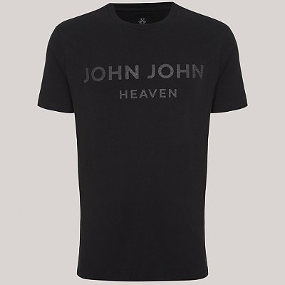 Camiseta John John 2000s Ve26 Preto Masculino
