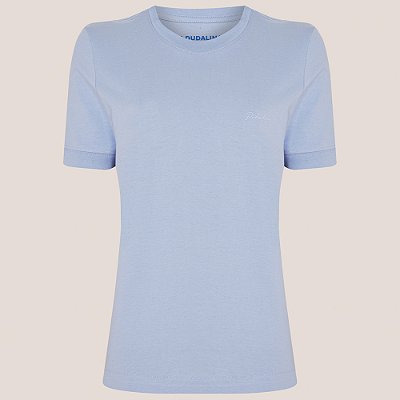 Blusa Dudalina Amanda Pr26 Azul Claro Feminino