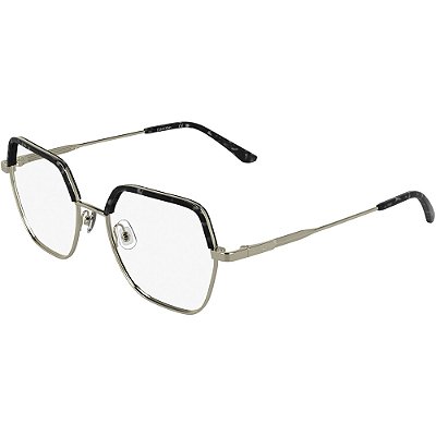 Armação Calvin Klein CK25113 716 Dourado Feminino