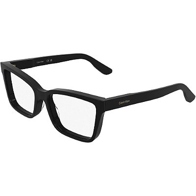 Armação Calvin Klein CK25543 001 Preto Feminino