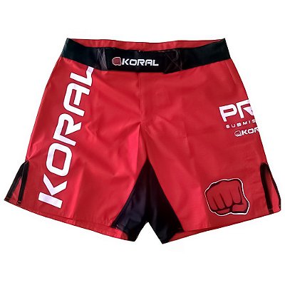 Bermuda Koral Pro Submission Vermelho Masculino