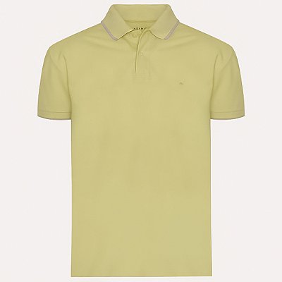 Camisa Polo Aramis Classic Friso Ve26 Verde Masculino