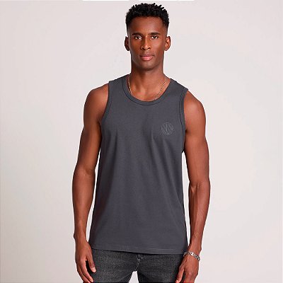 Regata John John Regular Classic Ve26 Cinza Masculino