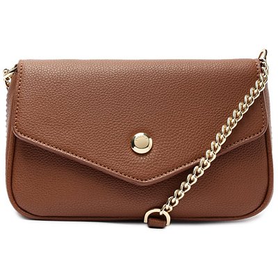 Bolsa Crossbody Anacapri Tiracolo Minimalist Marrom Feminino