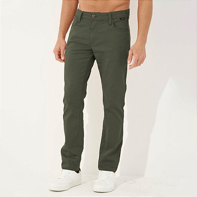 Calça Sarja Colcci Classic Verde Masculino