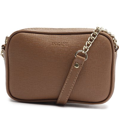 Bolsa Crossbody Anacapri Tiracolo Essencial Marrom Feminino