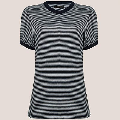 Blusa Dudalina Nadia Ve26 Marinho Feminino