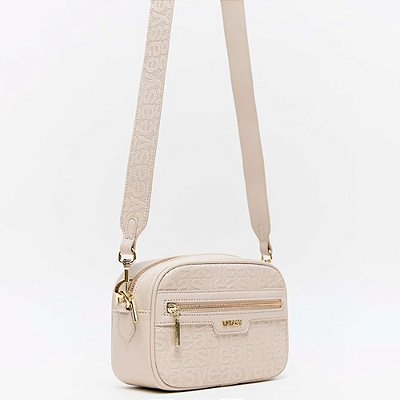 Bolsa Crossbody Easy Lança Perfume With Ve26 Bege Feminino