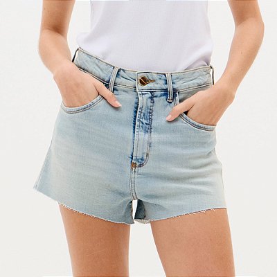Short Jeans Easy Lança Perfume Comfort Ve26 Azul Feminino