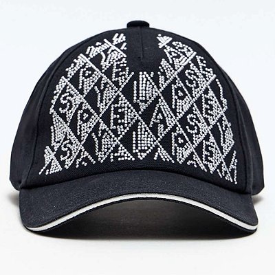 Boné Easy Lança Perfume Brilho Ve26 Preto Feminino