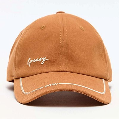 Boné Easy Lança Perfume Bordado Ve26 Marrom Feminino