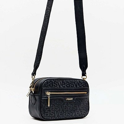 Bolsa Crossbody Easy Lança Perfume With Ve26 Preto Feminino