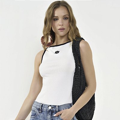 Regata Colcci Iconic Av26 Off White Feminino