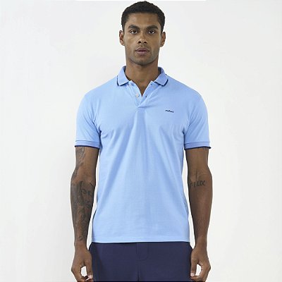 Camisa Polo Colcci Single Av26 Azul Masculino