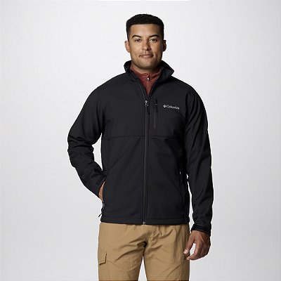 Jaqueta Columbia Ascender Soft Shell Preto Masculino