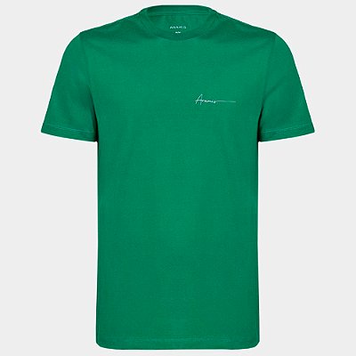 Camiseta Aramis Estampa Av26 Verde Masculino