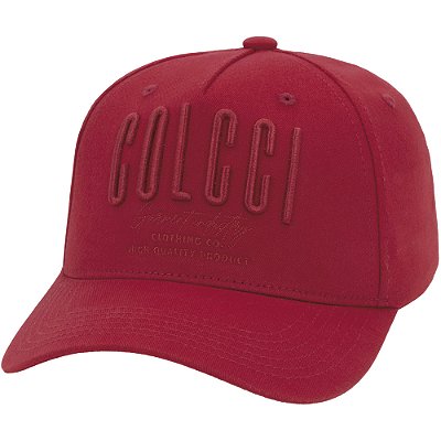 Boné Colcci Bordado Frontal Dora Av26 Vermelho Masculino