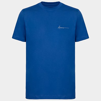 Camiseta Aramis Estampa Av26 Azul Masculino