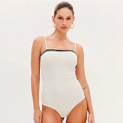 Body Easy Lança Perfume Alças Elástico Ve26 Bege Feminino