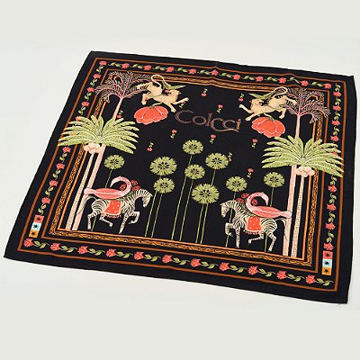 Lenço Colcci Estampado Ve26 Preto Feminino