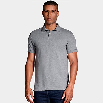 Camisa Polo Aramis Piquet Ve26 Cinza Masculino