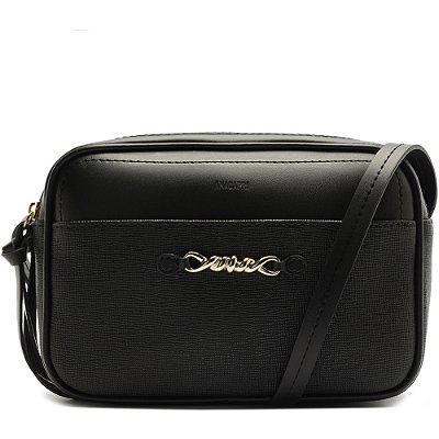 Bolsa Crossbody Anacapri Detalhe Corrente Preto Feminino