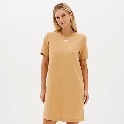 Vestido Curto Lança Perfume Tdress Ou26 Bege Feminino