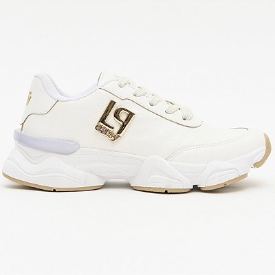 Tênis Easy Lança Perfume Chuncky Carimb Ou26 Branco Feminino