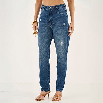 Calça Jeans Colcci Bruna Scratch Ou26 Azul Feminino