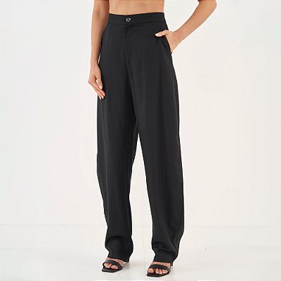 Calça Alfaiataria Colcci Ou26 Preto Feminino